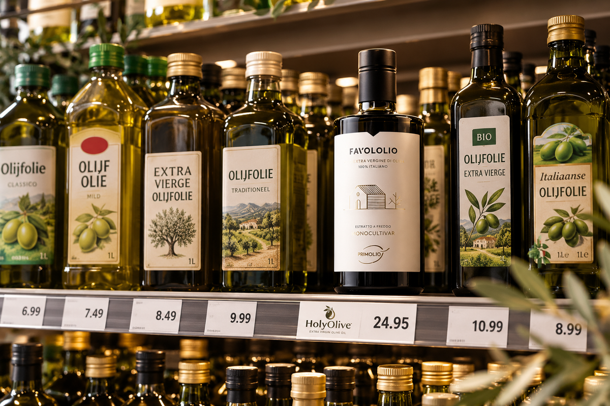 Supermarkt-olijfolie versus échte extra vierge olijfolie: proef het verschil