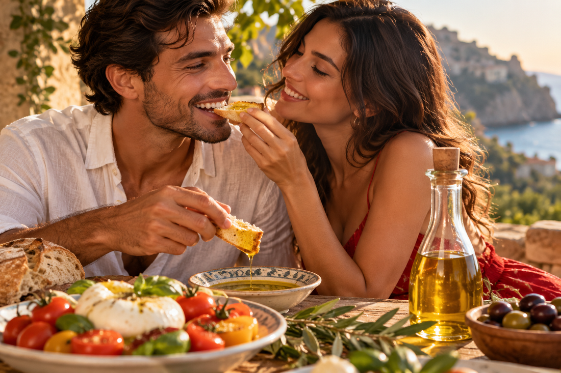 Extra vierge olijfolie en de man: waarom gezonde bloedvaten óók belangrijk zijn voor een goede erectie