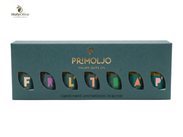 Flavoured Extra Virgin Olive Oil 25 ml | HolyOlive | Giftset 7 x 25 ml